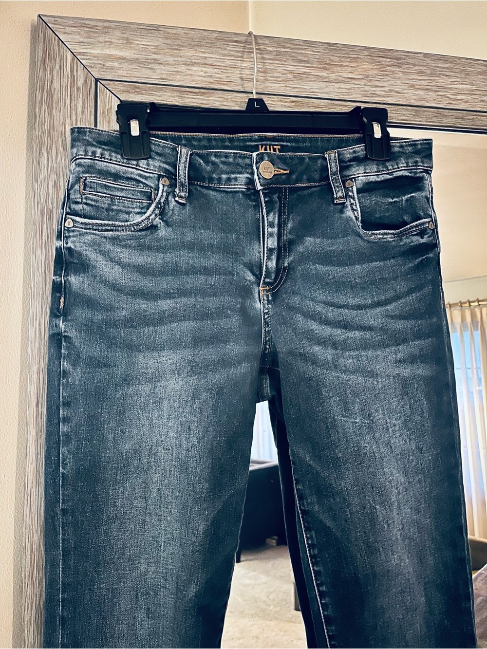 Kut from the Kloth, 6, Boyfriend, medium was blue jeans, EUC!!